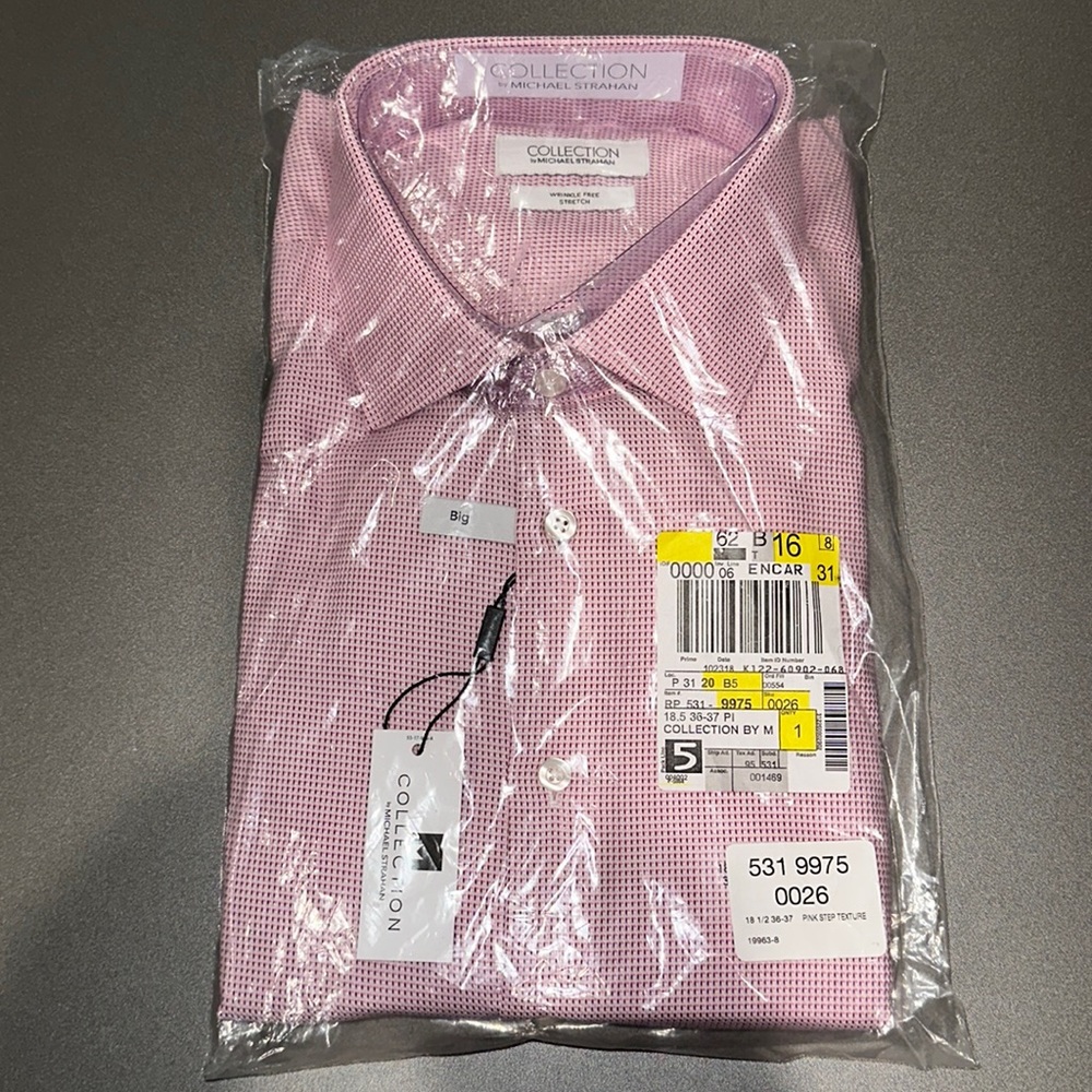Men’s dress shirt 18.5 neck 36/37 sleeve